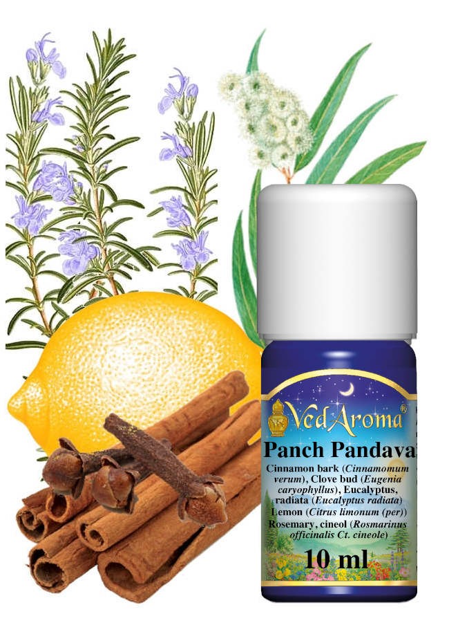 Panch Pandava Blend of Essential Oils (10 ml) Maharishi AyurVeda UK