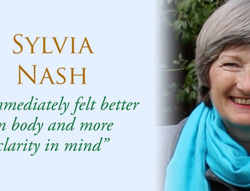 Sylvia Nash: It gives me a big boost for the year ahead