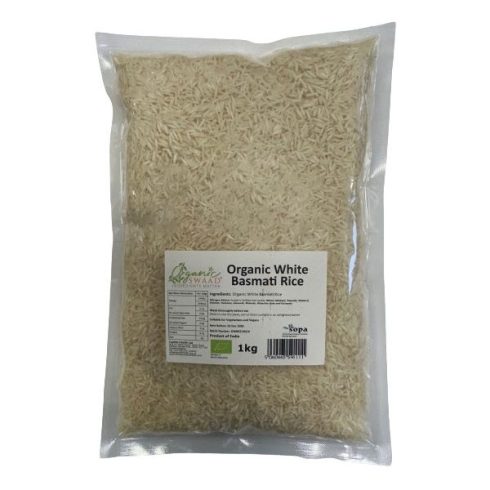 Organic Swaad White Basmati Rice 1kg